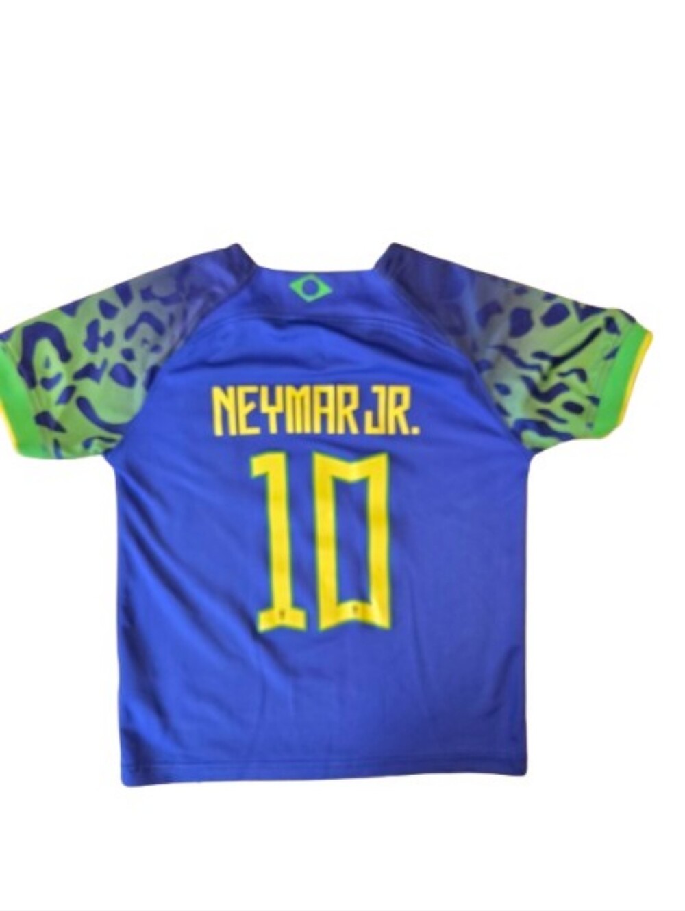 Youth Brazil 2022 World Cup Away Soccer Jersey EU Size 22 Youth XS